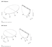 Een KLaptafel Agro Libro rond 180cm koop je bij Supply Mij