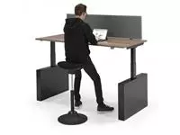 Een Elektrisch Zit-Sta bureau met wang 65-130cm flex serie koop je bij Supply Mij