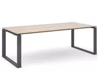 Een Vergadertafel cube 220x110cm halifax/antraciet koop je bij Supply Mij