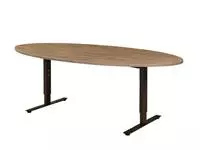 Een Vergadertafel Ellips 220x110cm keuze uit 3 onderstellen koop je bij Supply Mij