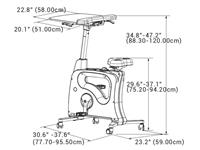 Een Bureaufiets Tournette deluxe koop je bij Supply Mij