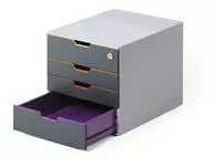 Een Ladenblok Durable safe varicolor met slot koop je bij Supply Mij