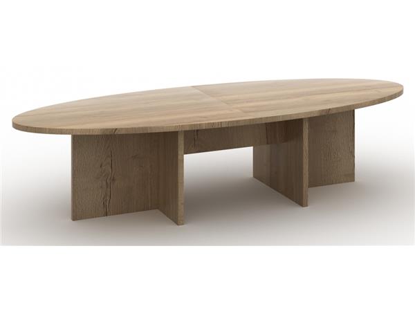 Een Vergadertafel ovaal 320x120cm koop je bij Supply Mij