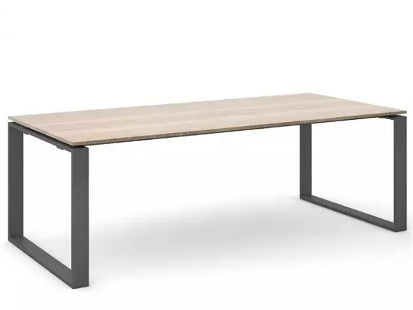 Een Vergadertafel cube 220x110cm halifax/antraciet koop je bij Supply Mij