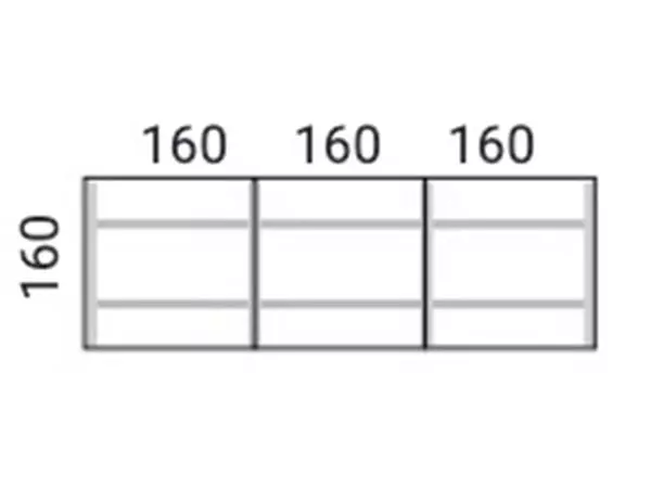 Een Vergadertafel Arca of Air 480x160cm koop je bij Supply Mij