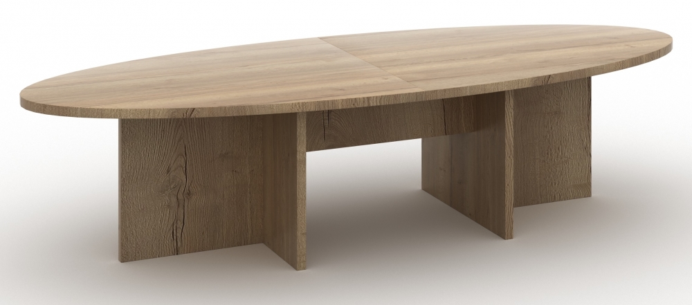 Een Vergadertafel ovaal 320x120cm koop je bij Supply Mij