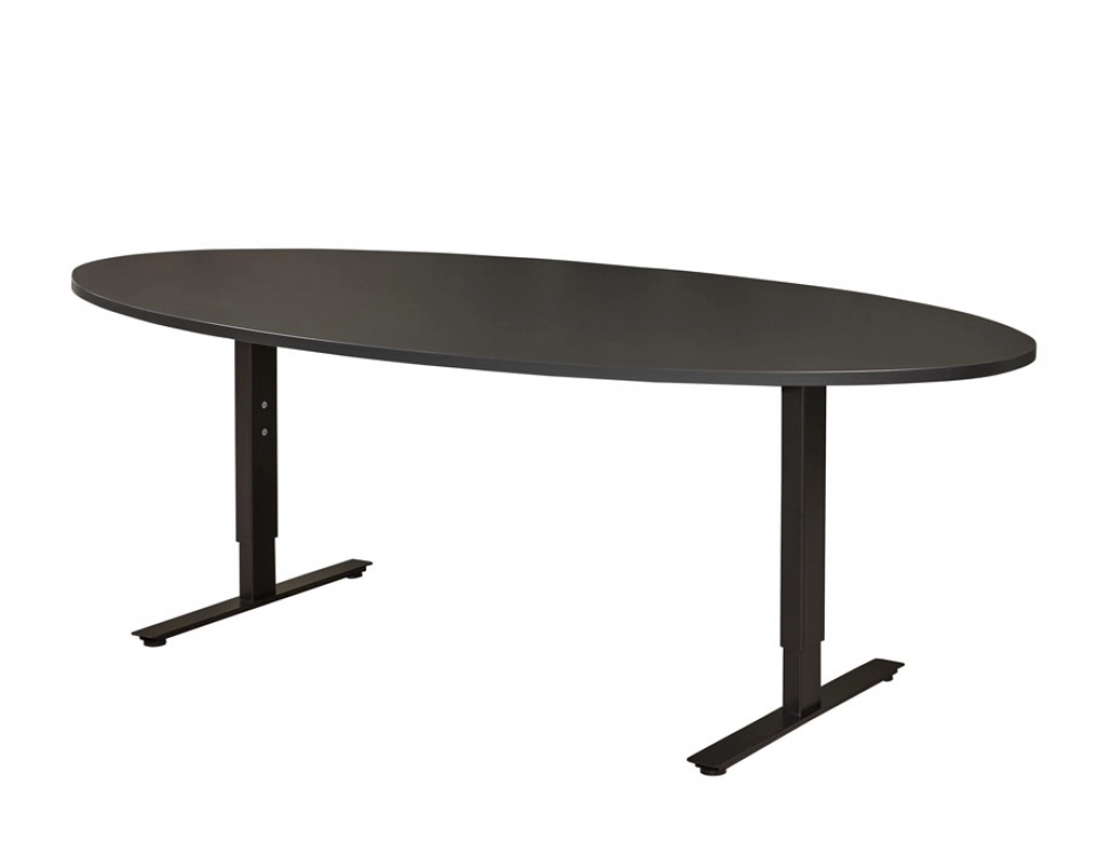 Een Vergadertafel Ellips 220x110cm keuze uit 3 onderstellen koop je bij Supply Mij