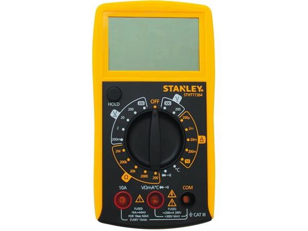 Een Stanley Multimeter koop je bij Supply Mij