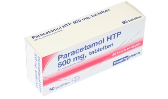 Een Paracetamol doosje a 50stuks koop je bij Supply Mij